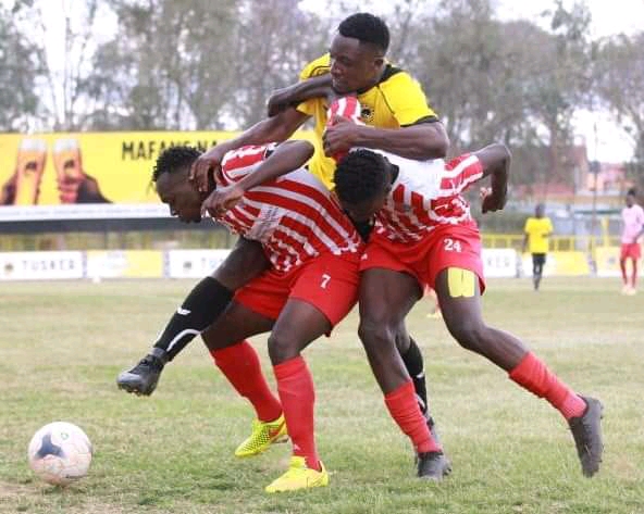 Newbies Talanta sip two cold Tusker at Ruaka