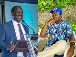Photos: Raila Odinga and Kalonzo Musyoka (Twitter)
