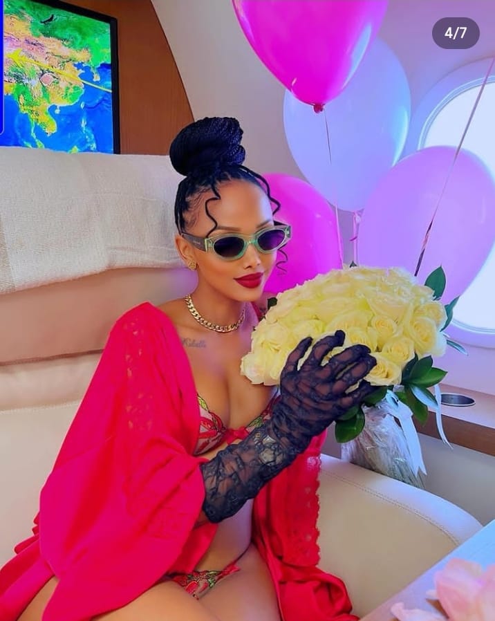 Huddah Monroe’s Cute Photos Giving Men Sleepless Nights Taken During Her 30th Birthday