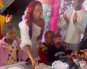 renowned Kenyan musician Kevin Bahati and his wife Diana Marua,