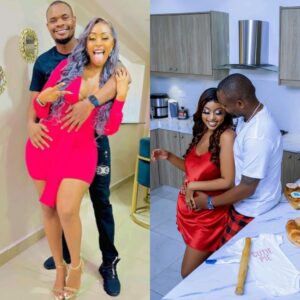 pregnant socialite Amber Ray and her partner Rappudo