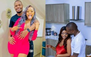 pregnant socialite Amber Ray and her partner Rappudo