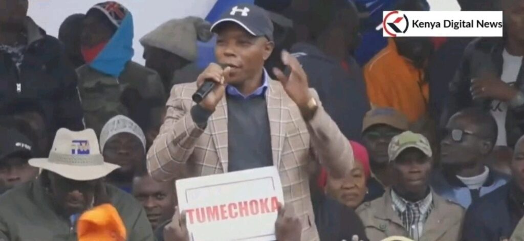 VIDEO – Fearless Maina Njenga Told Raila At Kamukunji Reveals Why Mount Kenya Residents Don’t Attend His Demos
