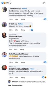 Comments Screenshot Courtesy 