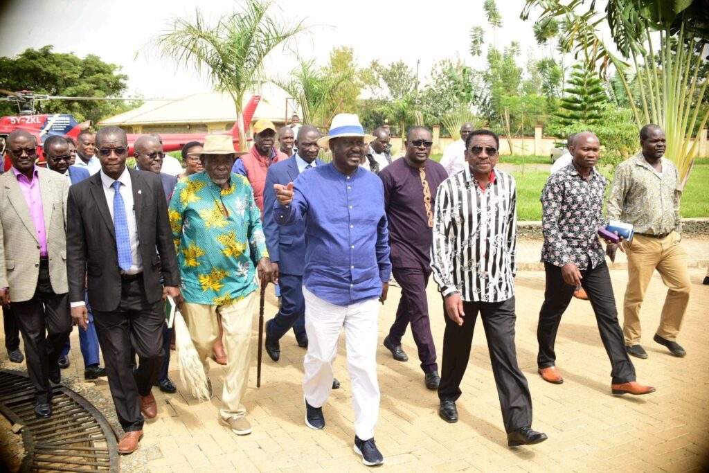 Raila In Danger As Ruto's Govt Allegedly Withdrew His Bodyguards