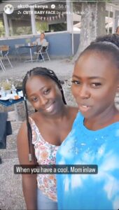 Akothee Over The Moon After Finally Meeting Her Future Son-in-law & Spend Time Together