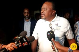 Former President Uhuru Kenyatta/ Photo Courtesy 