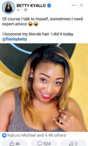 The Betty Kyalo Photo That Has Everyone Talking