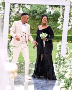 Jackie Matubia Shows Off Adorable Wedding Photos With Boyfriend DJ Mo