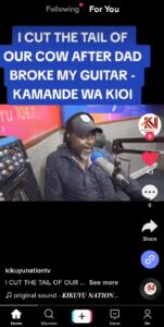 Kamande Wa Kioi / Raila Odinga Photo Courtesy 