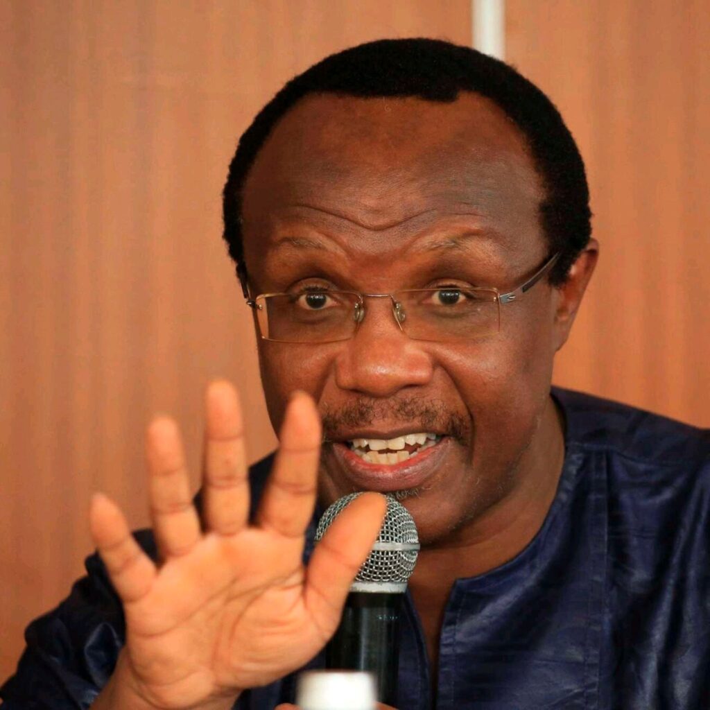 Photo courtesy of President William Ruto's economic advisor David Ndii during a past event